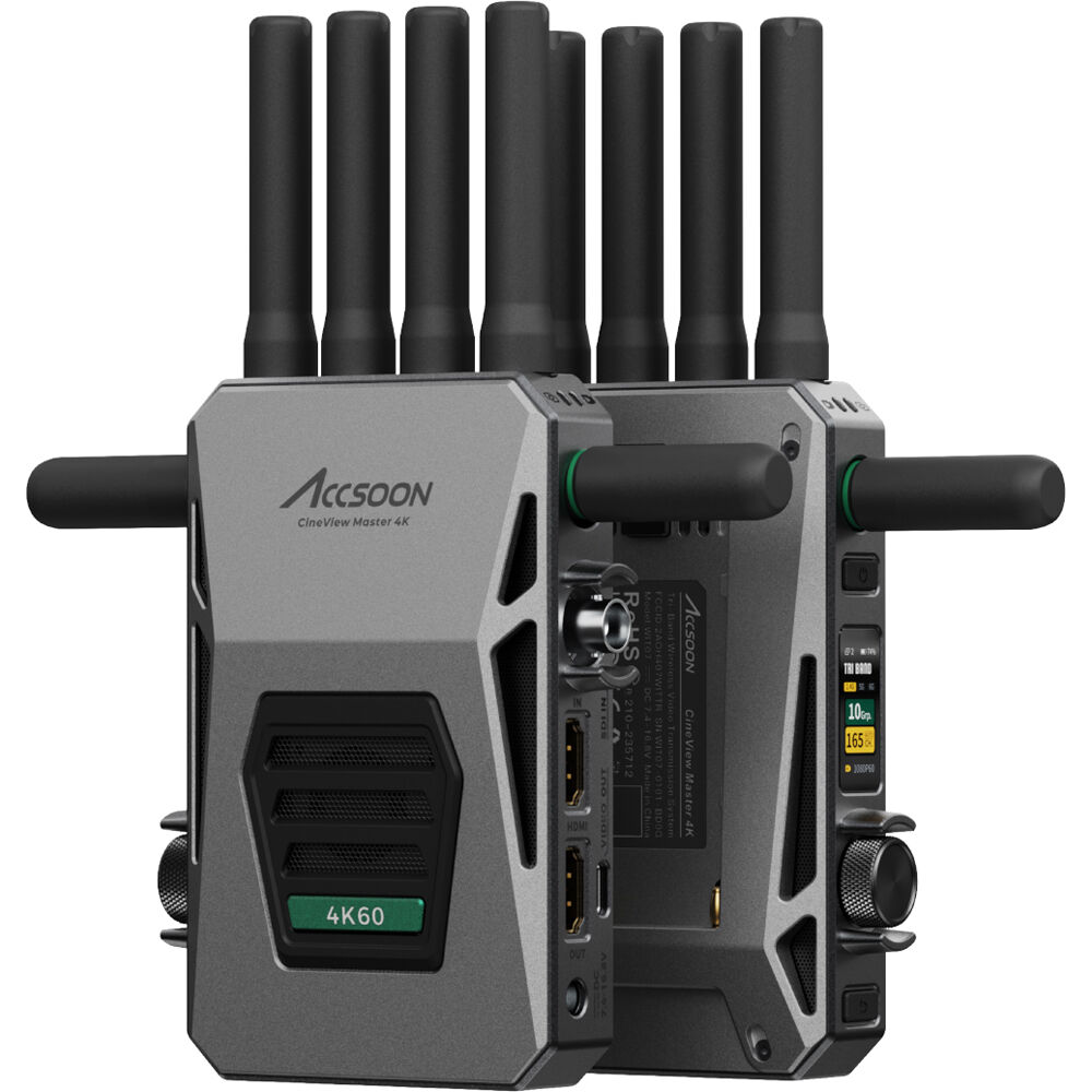 新品Accsoon Master 4K SDI&HDMI 無線映像伝送システム Amazon.co.jp: 【Accsoon公式ストア】Accsoon CineView Master